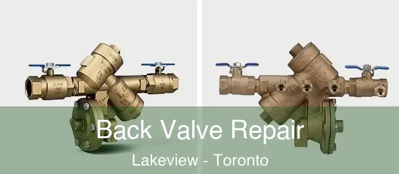  Back Valve Repair Lakeview - Toronto