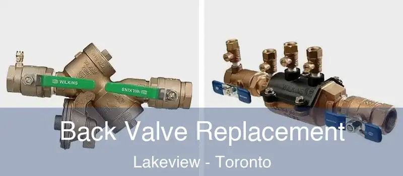  Back Valve Replacement Lakeview - Toronto