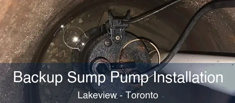  Backup Sump Pump Installation Lakeview - Toronto