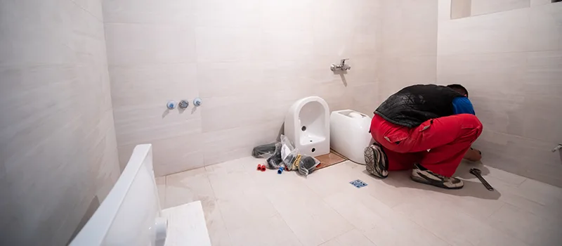 Basement Bathroom Shower Installation in Lakeview, Toronto