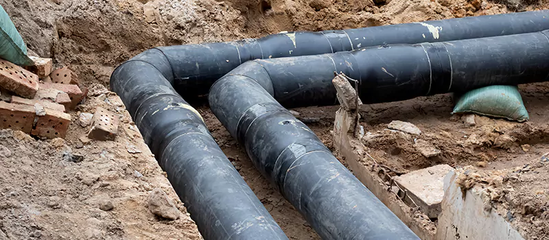 Residential Underground Pipe Replacement in Lakeview, Toronto