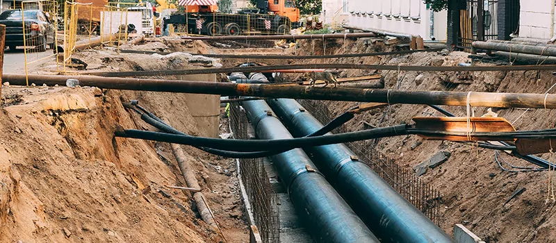 Underground Drainage Pipe Replacement in Lakeview, Toronto