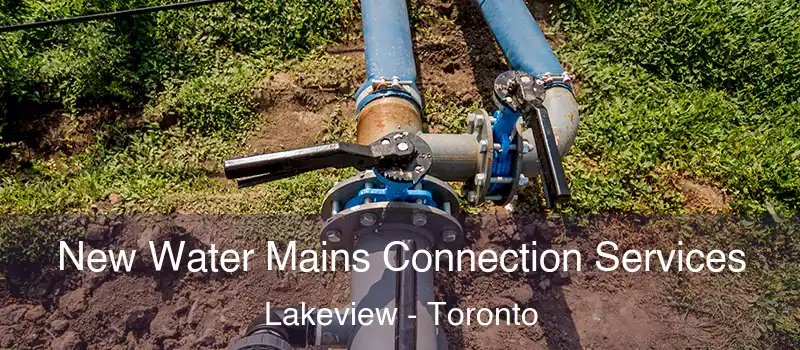  New Water Mains Connection Services Lakeview - Toronto
