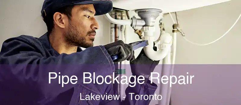 Pipe Blockage Repair Lakeview - Toronto